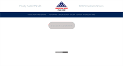 Desktop Screenshot of americanheroflagcase.com
